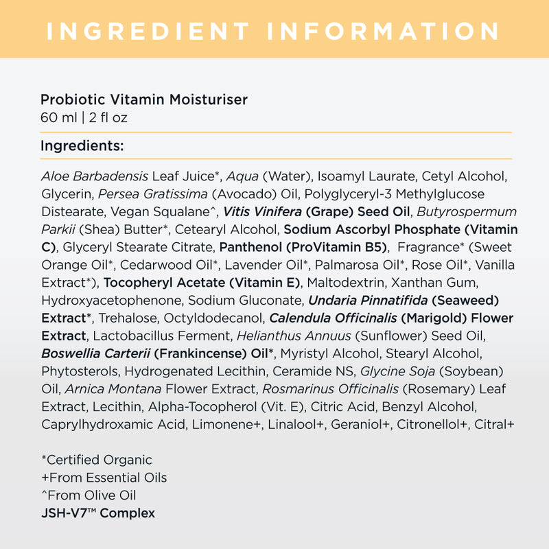 Probiotic Vitamin Moisturiser - 50ml