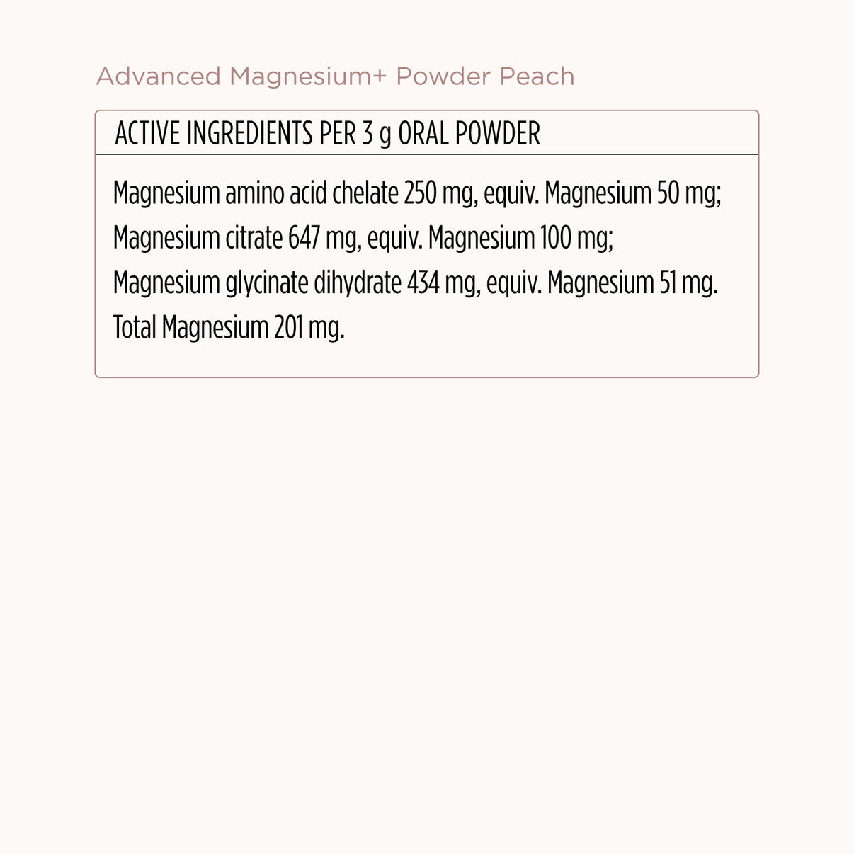 Advanced Magnesium+ Powder - Peach – JSHealth Vitamins Aus