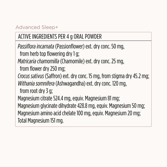 Advanced Sleep+ Powder