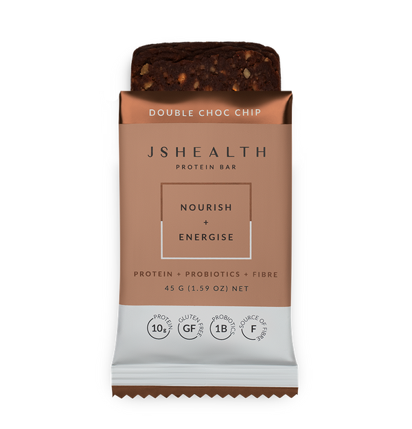 Nourish + Energise Protein Bar Double Choc Chip - Individual Bar