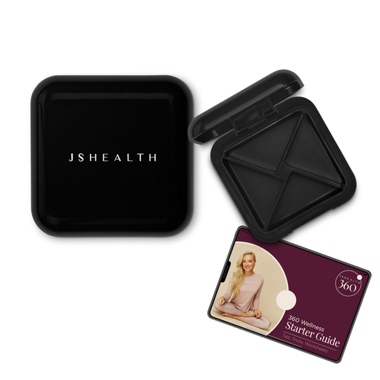 JSHealth 360 Welcome Gift - Signature Pill Organiser + FREE Wellness E-Book