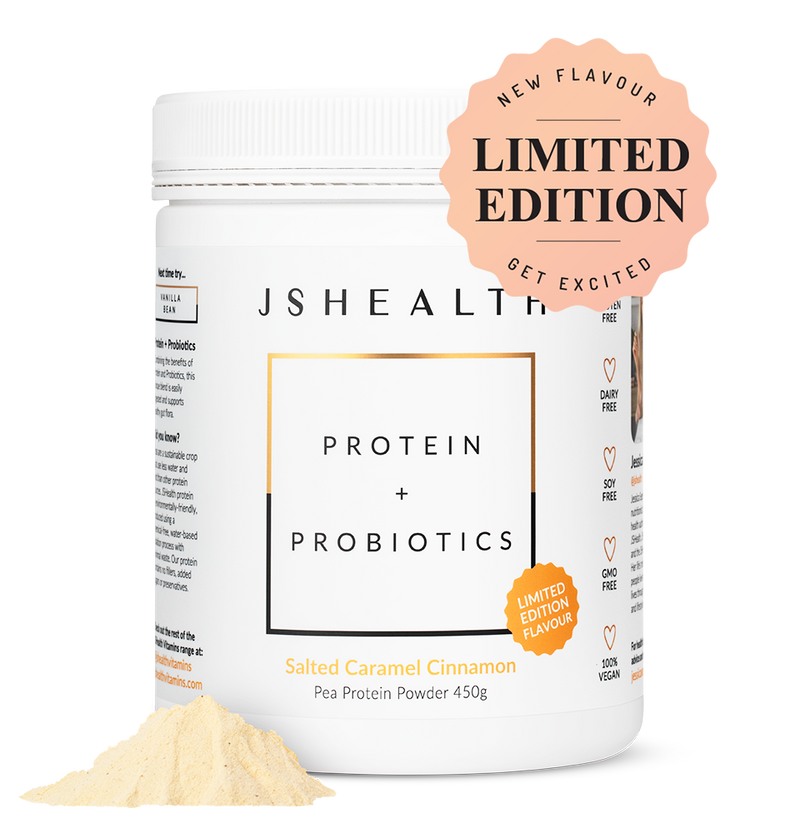 FREE Birthday Gift - Protein + Probiotics 450g - Salted Caramel Cinnamon