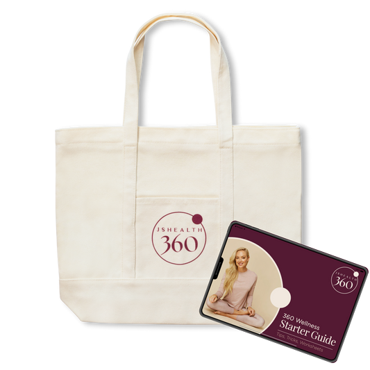 JSHealth 360 Welcome Gift - Tote Bag + FREE Wellness E-Book