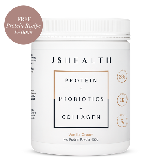 Protein + Probiotics + Collagen - Vanilla Cream
