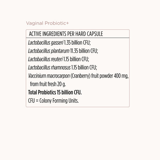 Vaginal Probiotic+ Formula