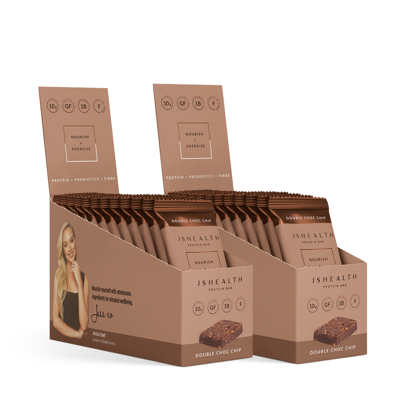 Nourish + Energise Protein Bar - Double Choc Chip Twin Pack