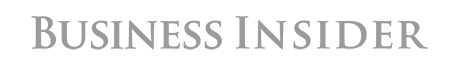 Grey Business Insider logo against white background