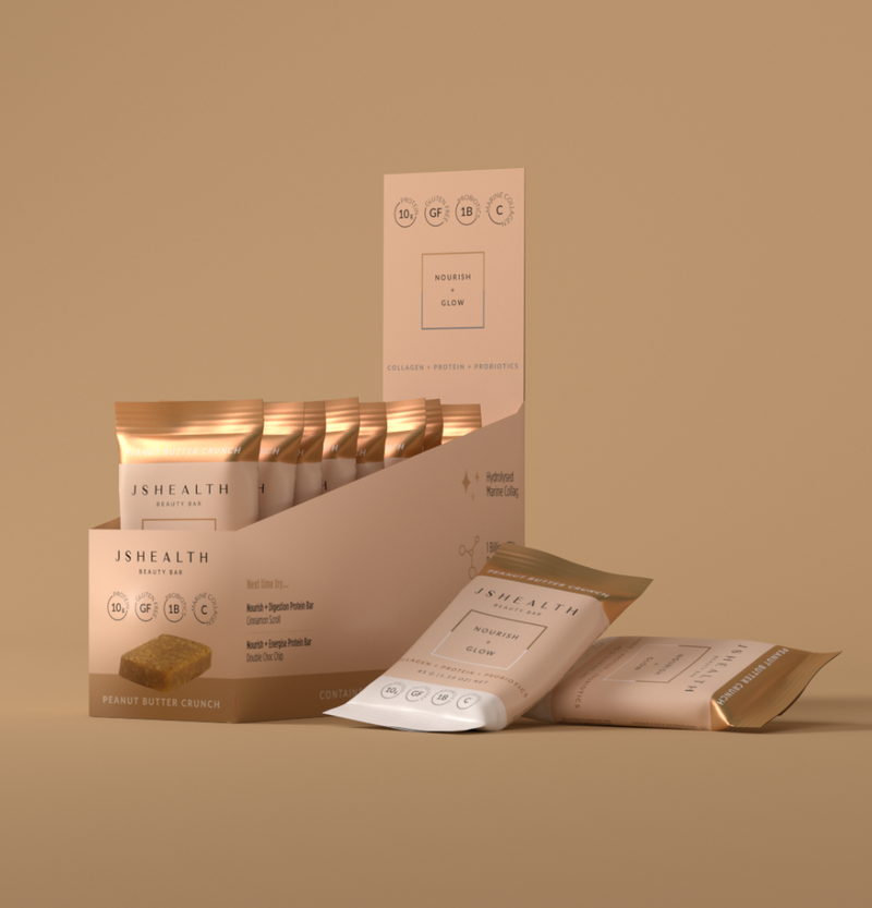 Nourish + Glow Beauty Bar - Peanut Butter Crunch Twin Pack