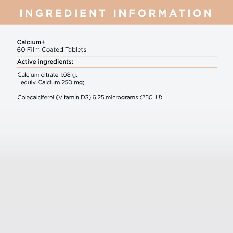 Calcium+ Formula - 1 Month Supply