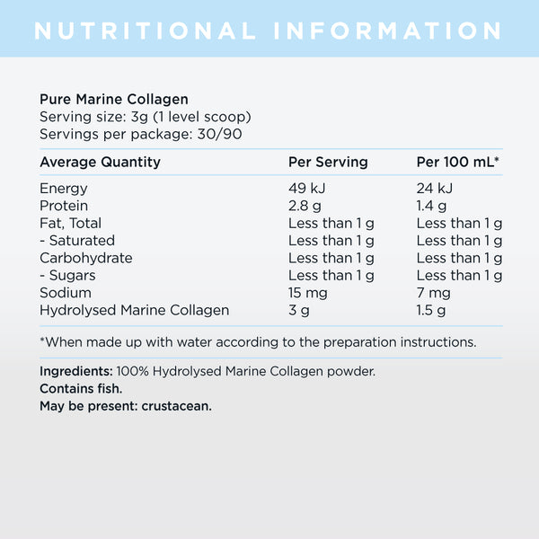 Pure Marine Collagen Formula - 30 Serves