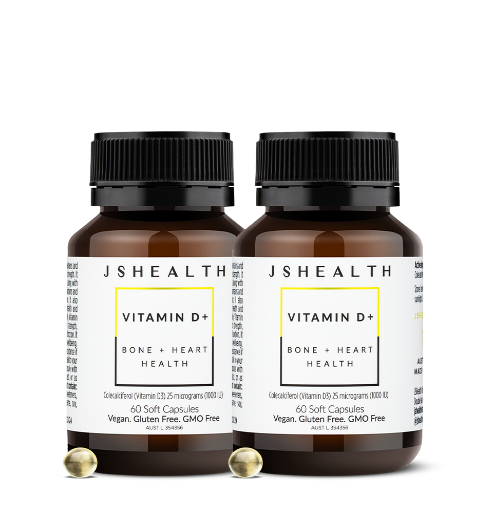JSHealth Vitamins Vitamin D+ Twin Pack JSHealth Vitamins Aus