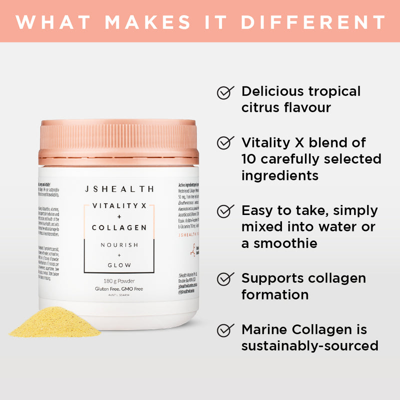 Vitality X + Collagen Powder - 90 Serves