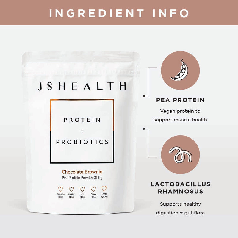 FREE Chocolate Brownie Protein + Probiotics - 300g