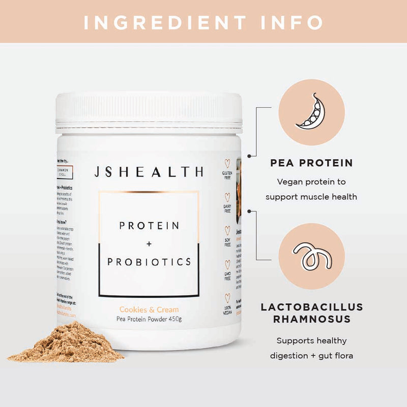 Protein + Probiotics 450g - Cookies & Cream